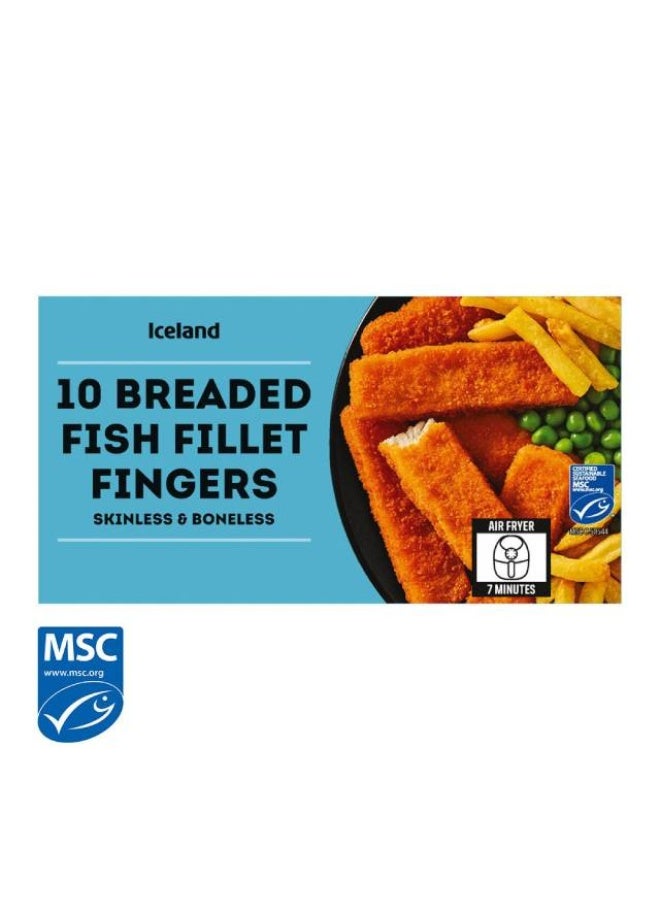 Fish Fingers, Breaded - 250g, UK