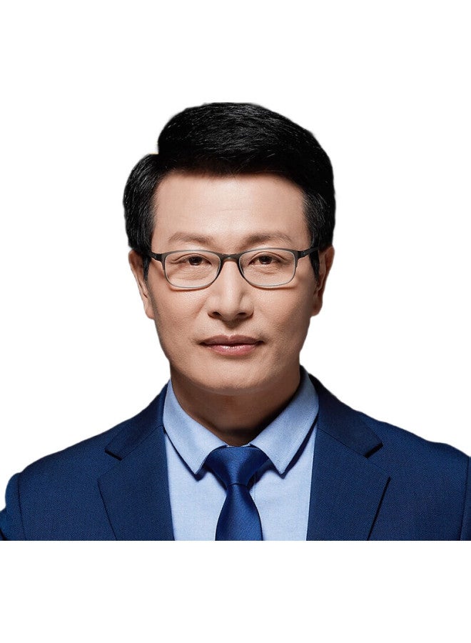 Sunset Red Reading Glasses For Men, Anti-Blue Light, Large Frame, Lightweight And Comfortable, High-Definition Reading Glasses For Elderly, E9004, Gray, 2.5 Diopters - Image 1