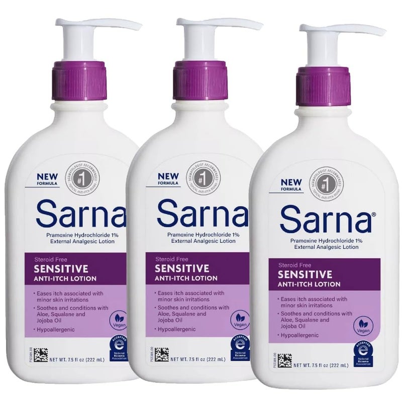 SARNA LOTION ANTITCH SENS SKN 75 OZ Pack of 3