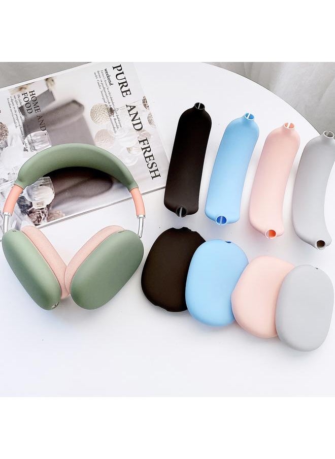 Zaboon - 3 in 1 Headset Silicone Protective Case for AirPods Max - Image 1