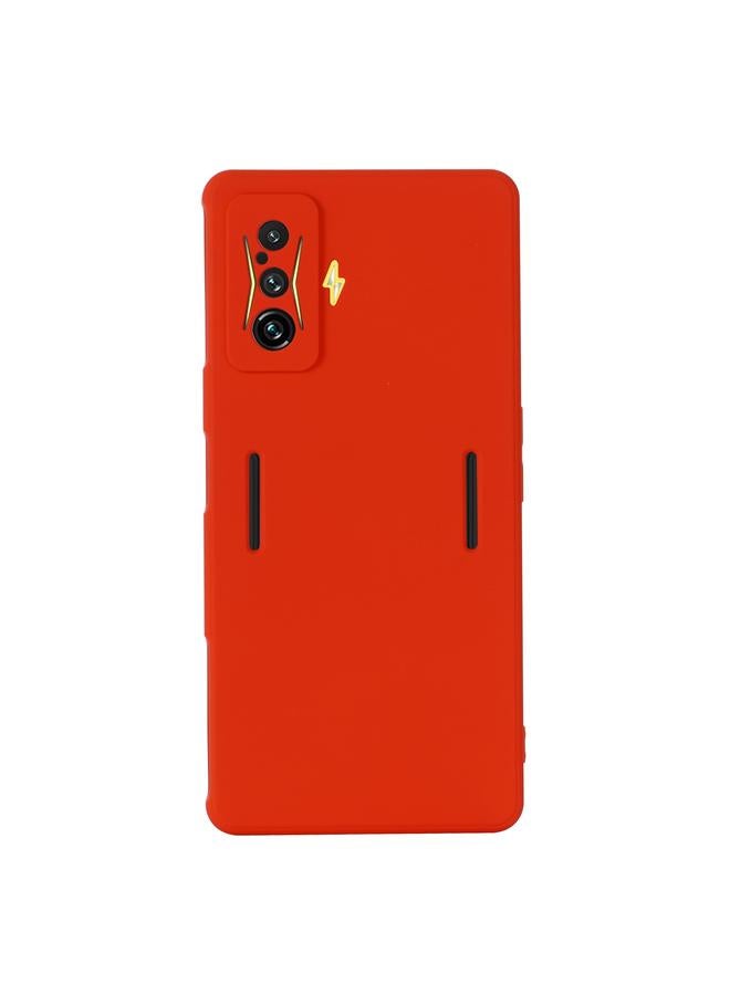 إيروريكس جراب لهاتف Xiaomi Poco F4 GT / Redmi K50 Gaming بلون نقي من السيليكون السائل المقاوم للصدمات بتغطية كاملة - Image 2