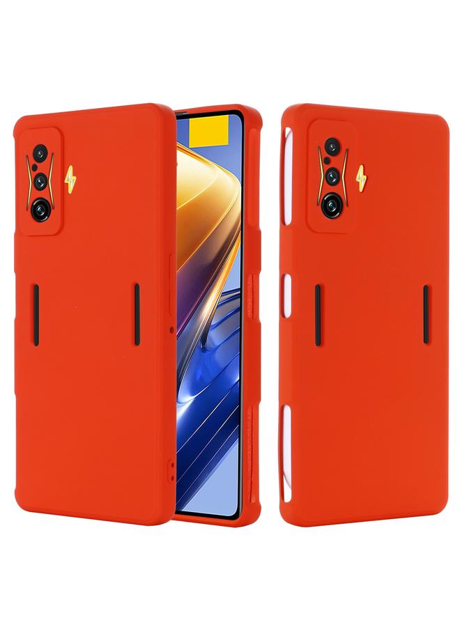 إيروريكس جراب لهاتف Xiaomi Poco F4 GT / Redmi K50 Gaming بلون نقي من السيليكون السائل المقاوم للصدمات بتغطية كاملة - Image 1