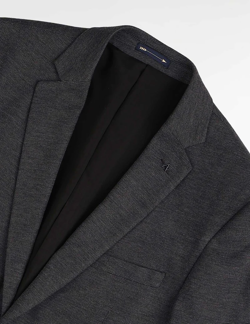 Arrow Zero Calorie Slim Fit Heathered Blazer