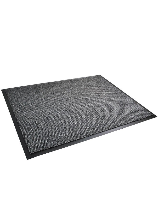 Ultralux Large Indoor Door Mat 35" x 59" Non-Slip Vinyl Backed Entry Doormat, Gray Absorbent Dirt Trapper Entrance Mat, Front and Back Door Mat, Inside Entry Mat - Image 5