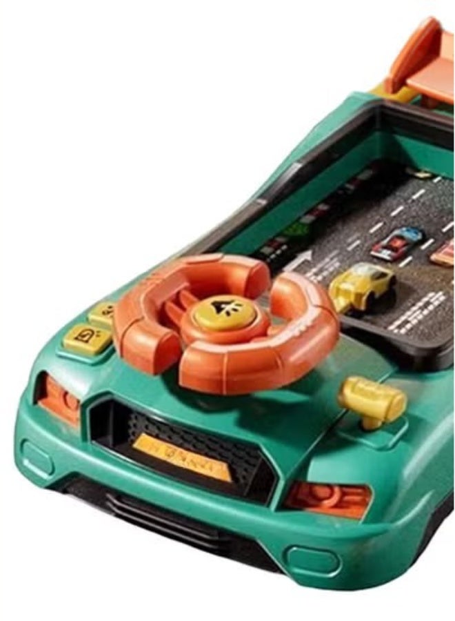 XiuWoo Car Steering Wheel Toy Musical Toy Development Interactive Driving Wheel Toddler Simulated Driving Game Gift for Children  - Image 4