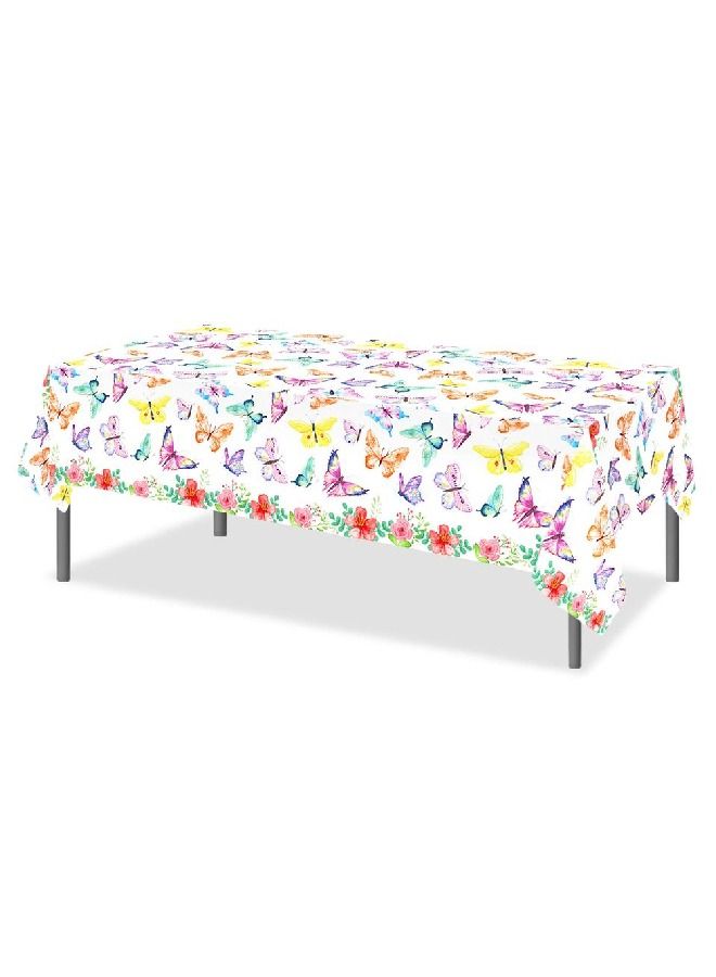 ThePartyPopper Pastel Butterfly Designed Party Tablecover - Image 4