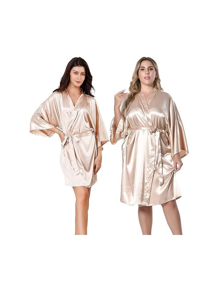 Women's bathrobes, dressing gowns, satin pajamas, petticoats, nightdresses - Image 1