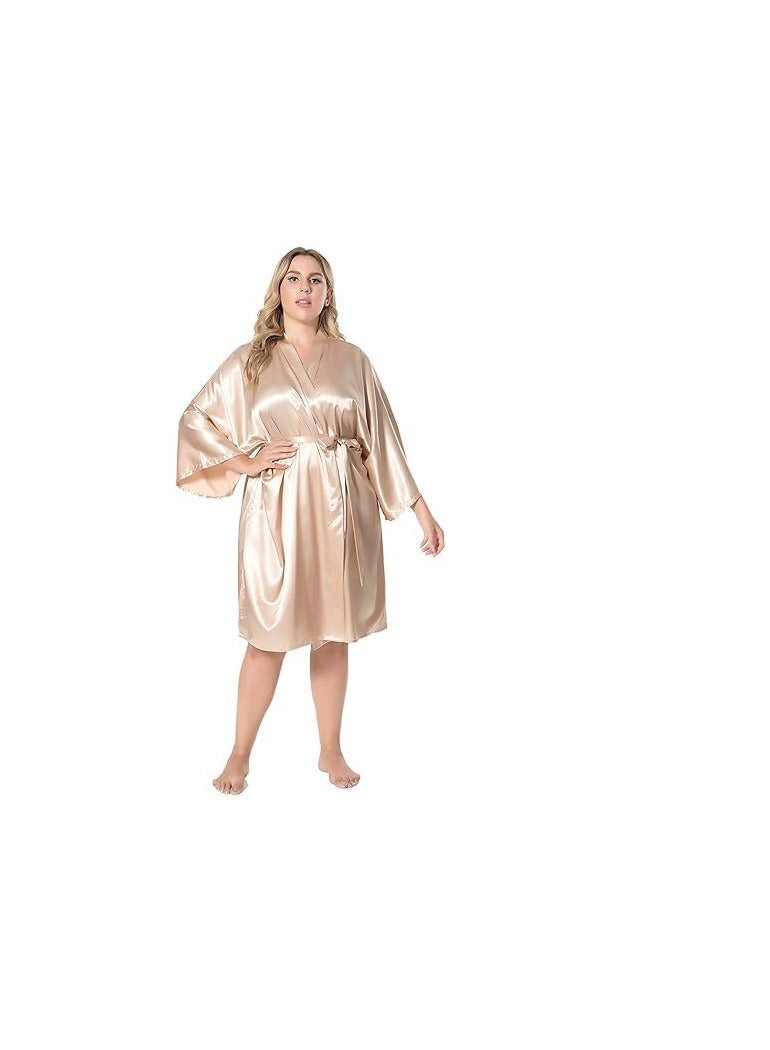 Women's bathrobes, dressing gowns, satin pajamas, petticoats, nightdresses - Image 3