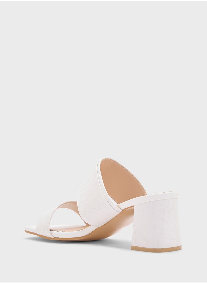 BR Double Strap Heeled Sandal  - Image 3