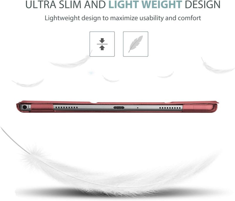 Procases Galaxy Tab A7 Case 10.4 Inch (Sm-T503/T500/T505/T507), Protective Stand Case Hard Shell Cover For 10.4 Inch Samsung Tab A7 Tablet 2022 2020 -Wine - Image 4