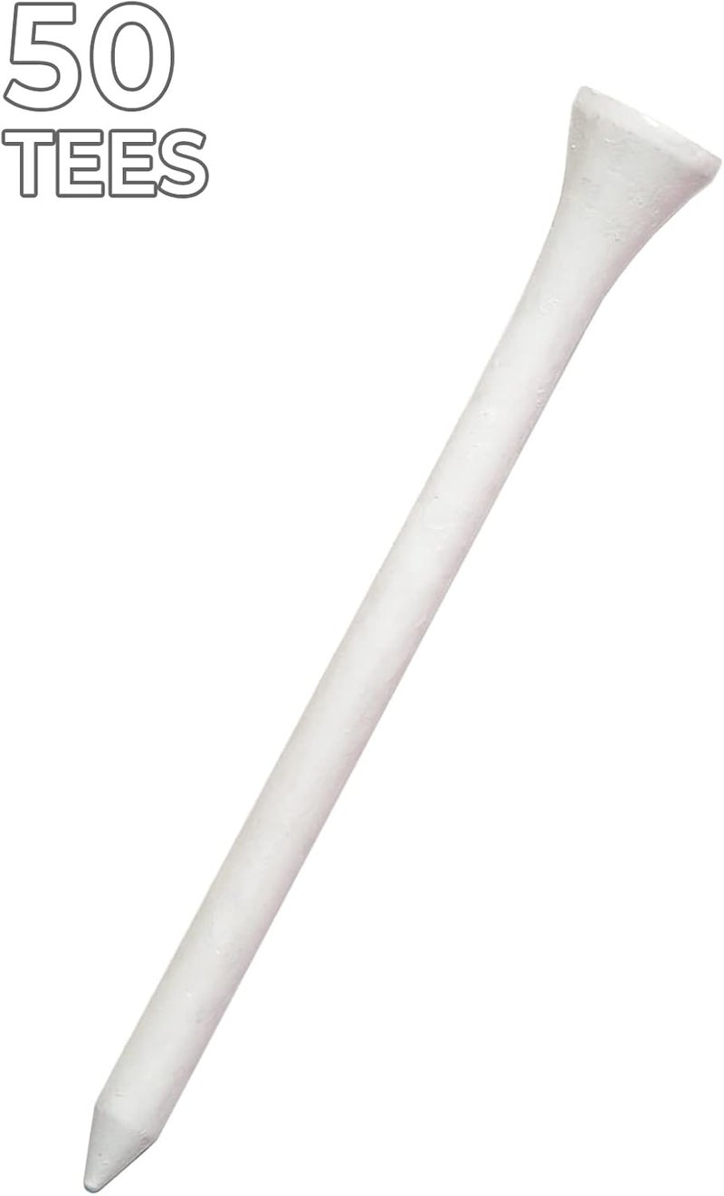 PRIDE GOLF TEE , 2-1/8 inch Deluxe Tee, 50 Count Bag - Image 2