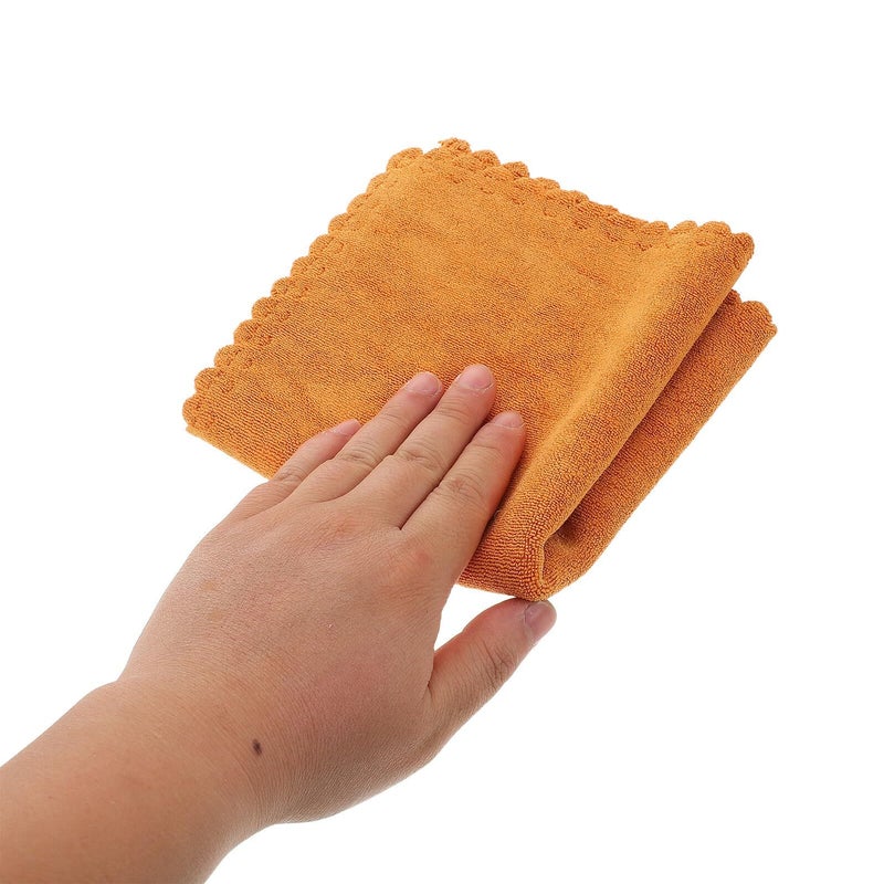 Homsof Thickened Quick Drying Kitchen Towel 30x30cm Reusable Hand Towel Printed Square Cloth For Home Tea Ceremony - Image 4