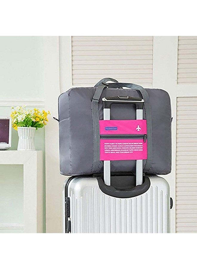 Glive's Lightweight Foldable Packable Travel Handbag Shoulder Organizer Storage Carrying Bag for Shopping Gym Luggage Sports Camping - Image 5
