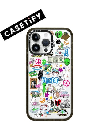 Semi transparent/Rebel Cat Stickers