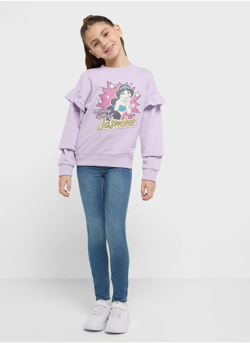 Disney Princess Graphic Sweat Shirt