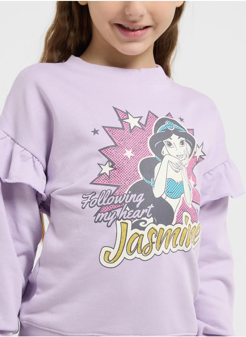 Disney Princess Graphic Sweat Shirt