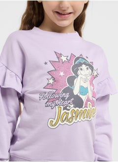 Disney Princess Graphic Sweat Shirt  - Image 3