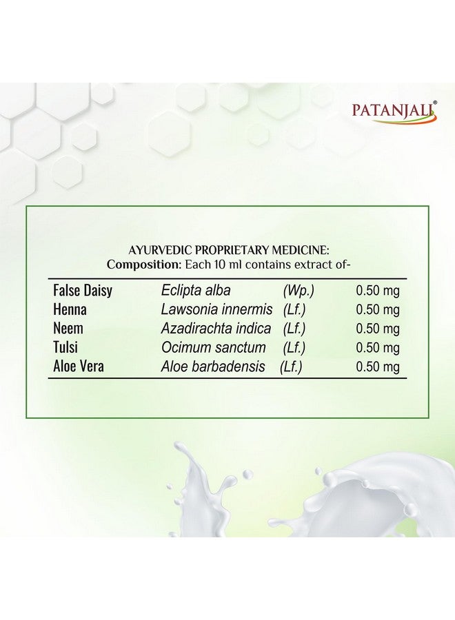 Patanjali Kesh Kanti Milk Protien Shampoo 450ml, Herbal Hair Cleanser for Dandruff Control (Pack of 2) - Image 5