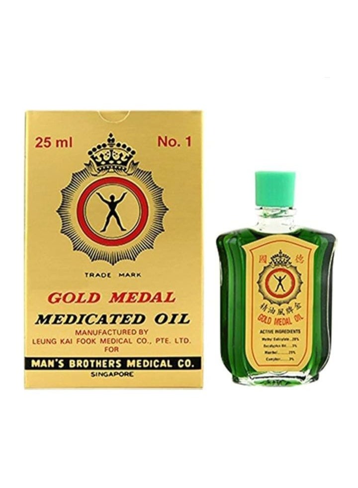 جولد ميدال زيت طبي 25 مل