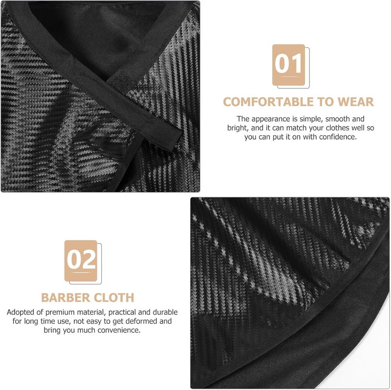 Professional Waterproof Barber Cape for Adults, Unisex Hair Cutting Cape Salon Apron with Snap Closure, Hair Coloring and Styling Tool for Home and Salon Use - Image 3