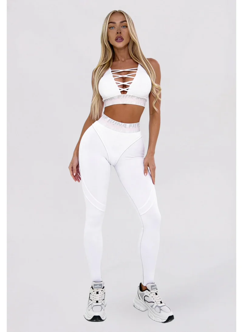 Bona Fide Bona Fide: X Top "Cloud Dancer" Cloud Dancer Sports Bra for Women for Women | Best Price UAE