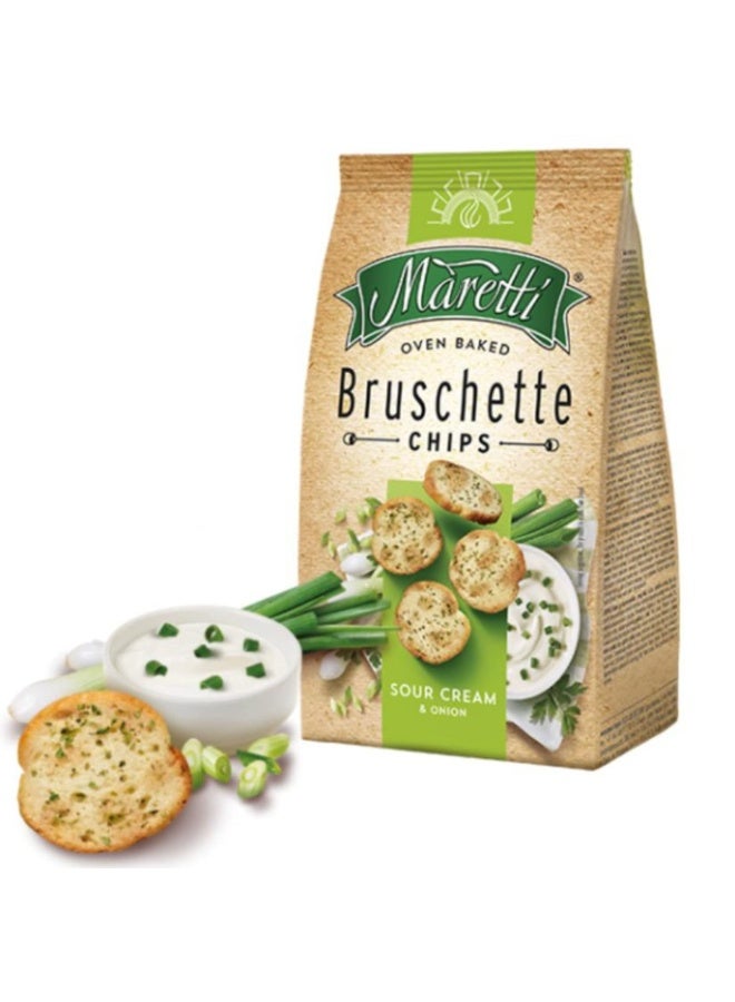 Maretti Bruschette Sour Cream and Onion Chips 70g - Image 2