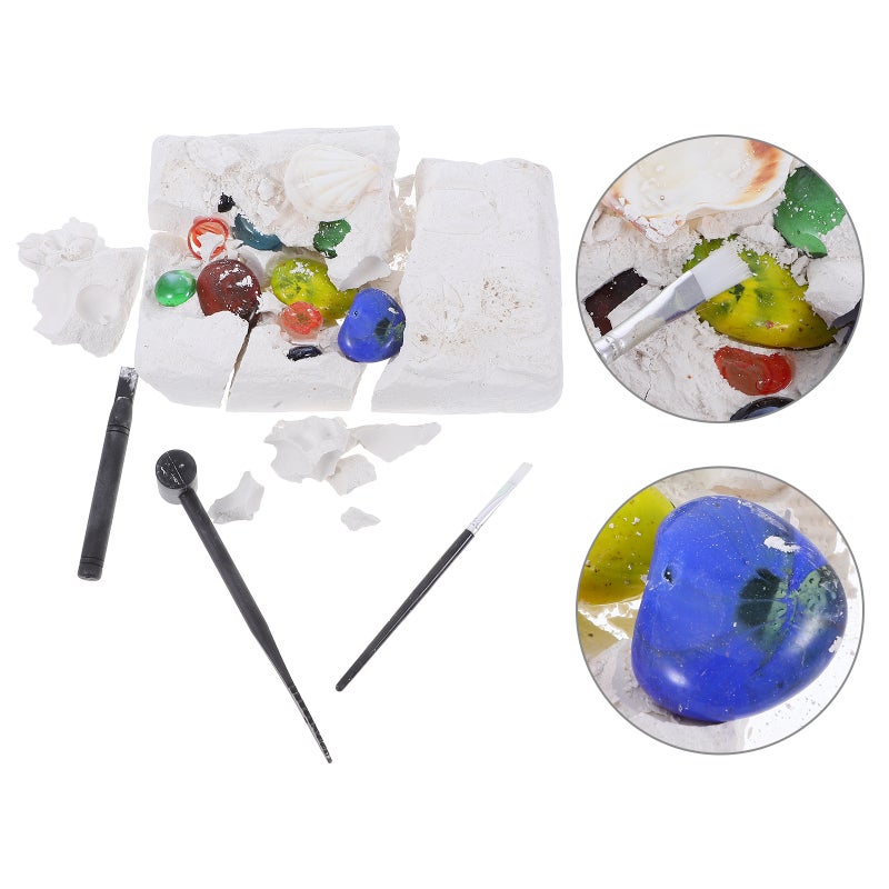 2 sets of Gems Digging Plaything Kids Hands-on Toys for Kids - Image 1
