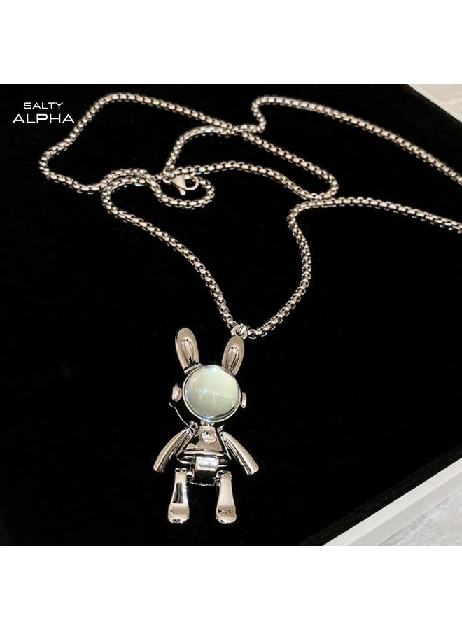 Salty Salty Alpha Spaceman Neck Chain for Men & Boys | Stainless Steel Pendant Locket Necklace | Modern Design Accessories | Diwali, Birthday, Anniversary & Special Occassion Gift | Everyday Wear  - Image 5