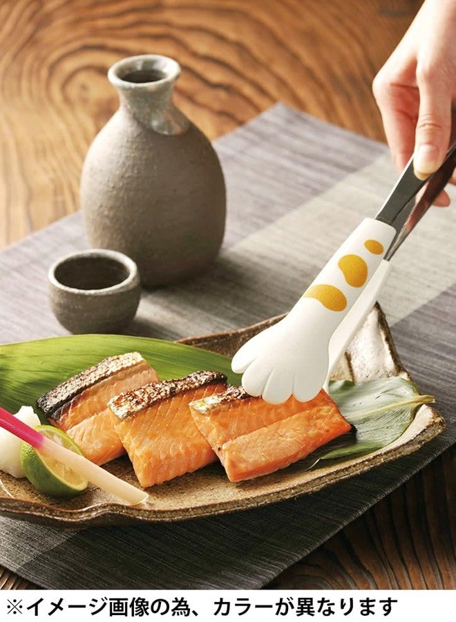 Miya Tanabe Metal Fittings 9.5-Inch Pink Noodle and Pasta Tongs - Image 2