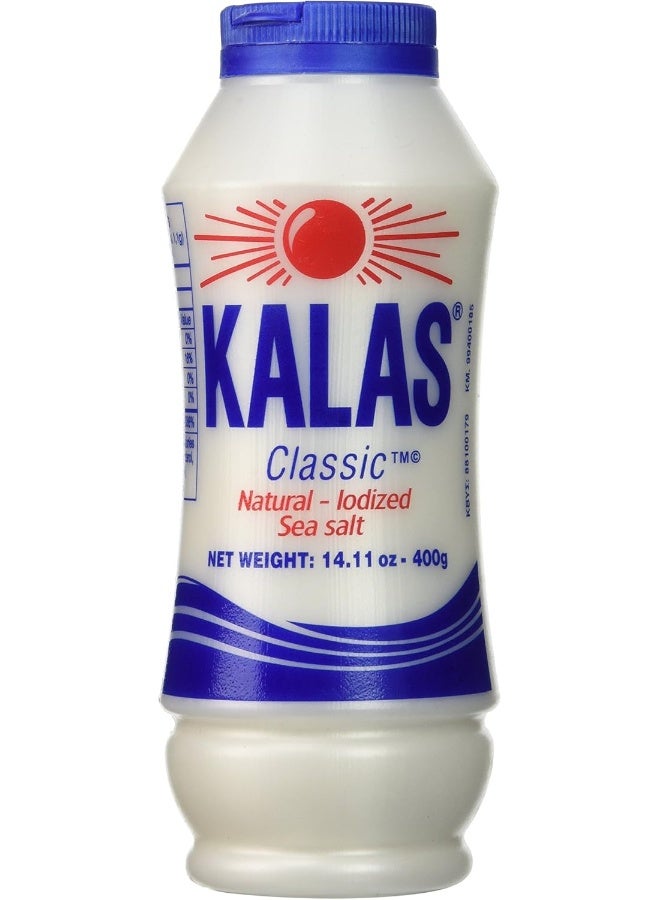 Kalas Classic Greek Iodized Sea Salt (400 Gram) - Image 1