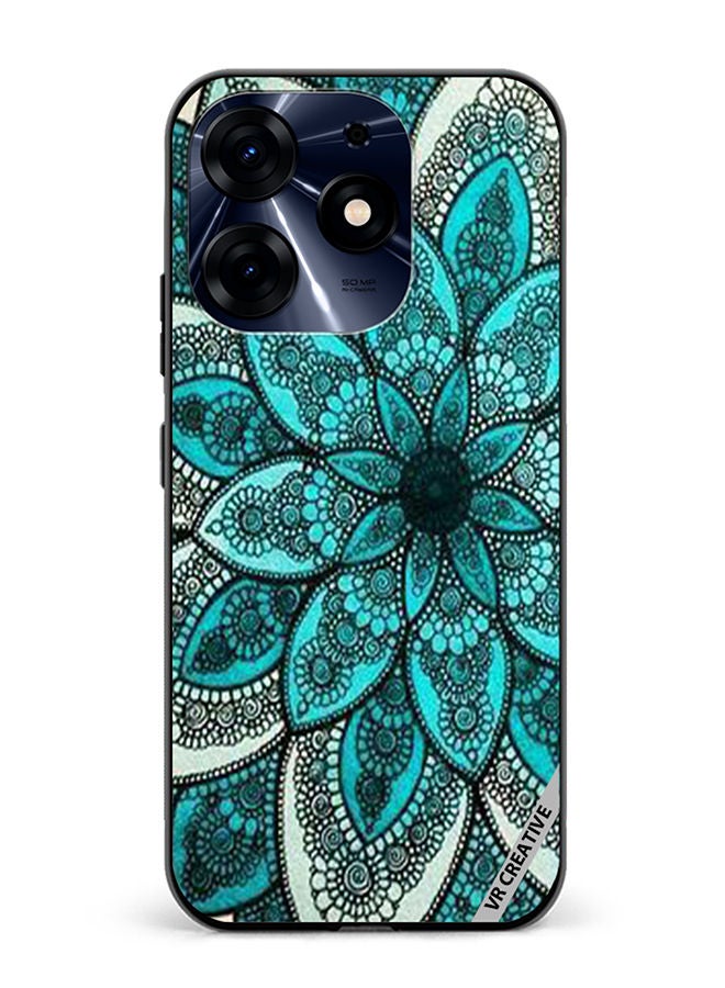 VR CREATIVE Protective Case Cover For Tecno Spark 10 Pro Mandala Design Multicolour - Image 1