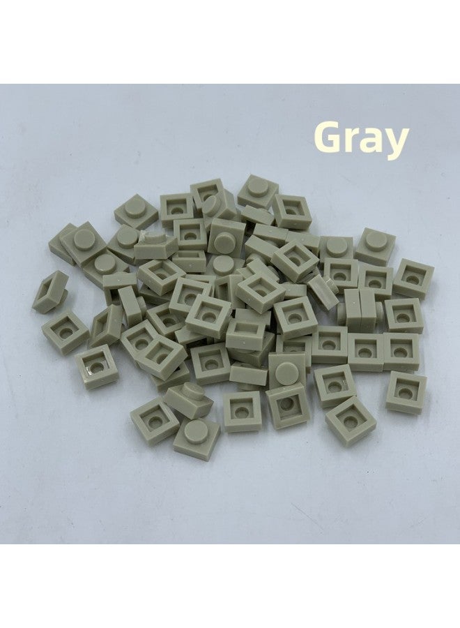 Building Block Parts Small Particles Basic Parts Short 1*1 Hole Pixel Particles Assembled Building Blocks Draw Two-dimensional Code 0.1 Kg/bag 