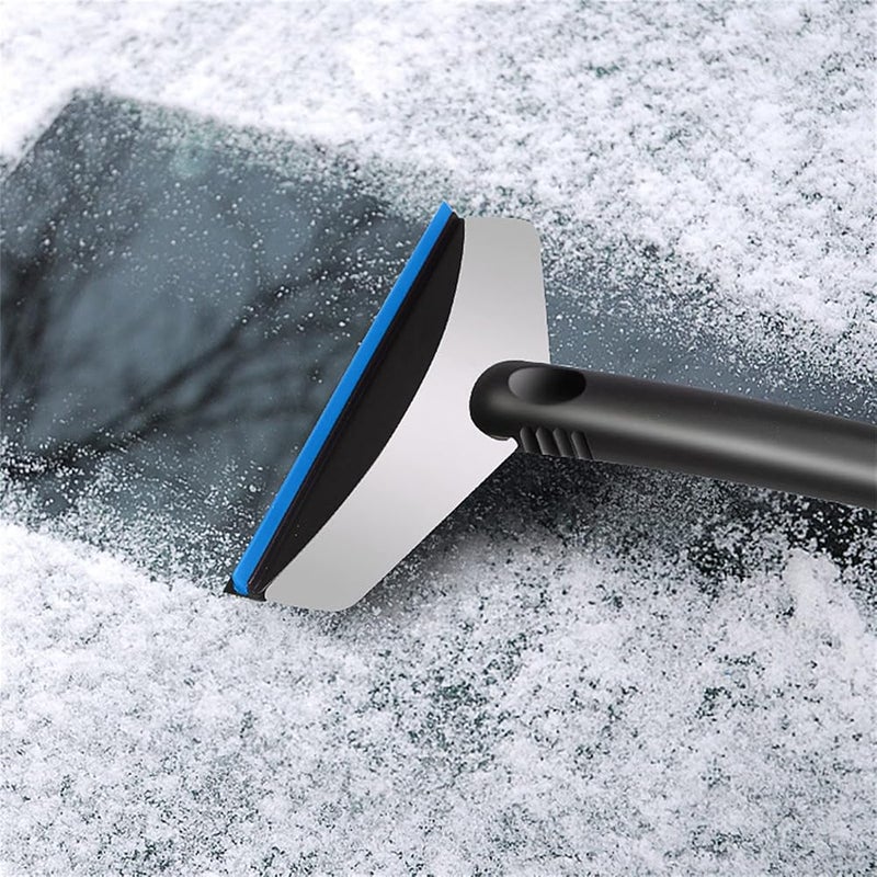 BOLHGF Ice Scraper Snow Scraper for Car, Stainless Steel Car Windshield Ice Scraper Snow Shovel Ice Removal Tool, Car Window Scraper for Car Truck SUV Windshield Ice Remove (Green) - Image 3