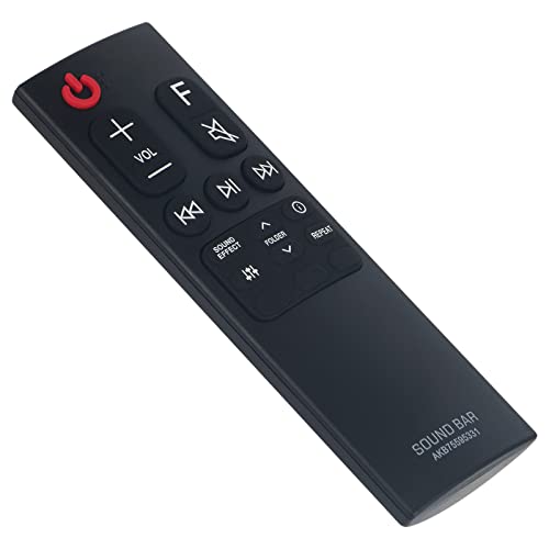 PERFASCIN AKB75595331 Replacement Remote Control Work for LG Soundbar SL4Y SL5Y SL6Y SL7Y SN5Y SN6Y SN7R SPJ4S S65S3S SN4A - Image 2
