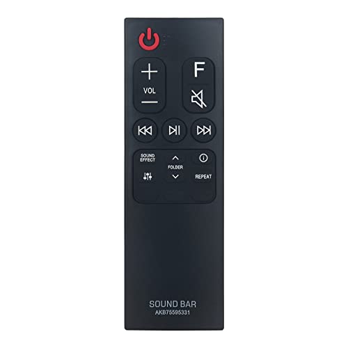 PERFASCIN AKB75595331 Replacement Remote Control Work for LG Soundbar SL4Y SL5Y SL6Y SL7Y SN5Y SN6Y SN7R SPJ4S S65S3S SN4A - Image 1