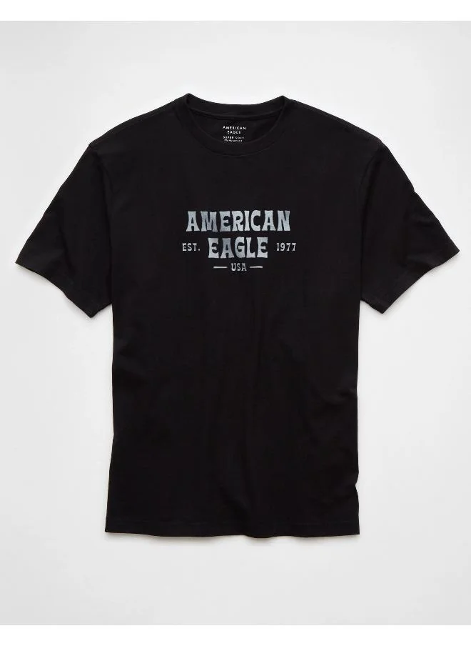 امريكان ايجل Graphic Logo Crew Neck T-Shirt