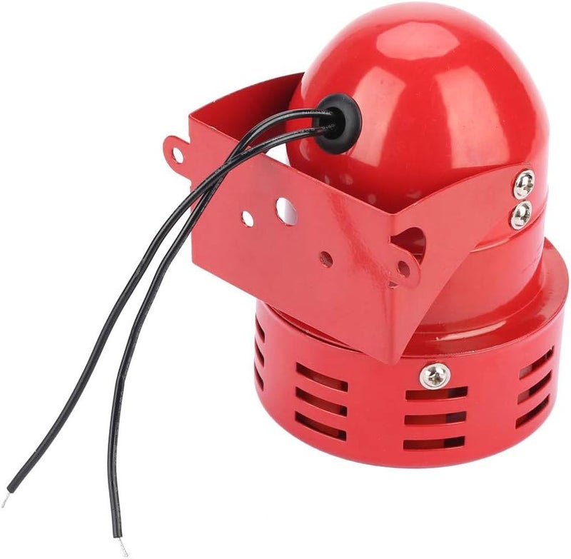 12 x 9 x 9 220 V 120 dB Red Mini Metal Motor Alarm Indus L Sound Electric Protection Against Theft MS-190 240 V Siren Alarm High - Image 2