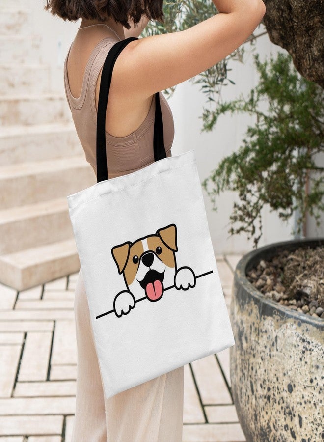 TrendoPrint Shopping/Grocery Bag, Multi-Purpose Bag, Sturdy Canvas Bag With 15Kgs Capacity Tote Bag For Women, College Bag For Girls (BTBN16) - Image 3