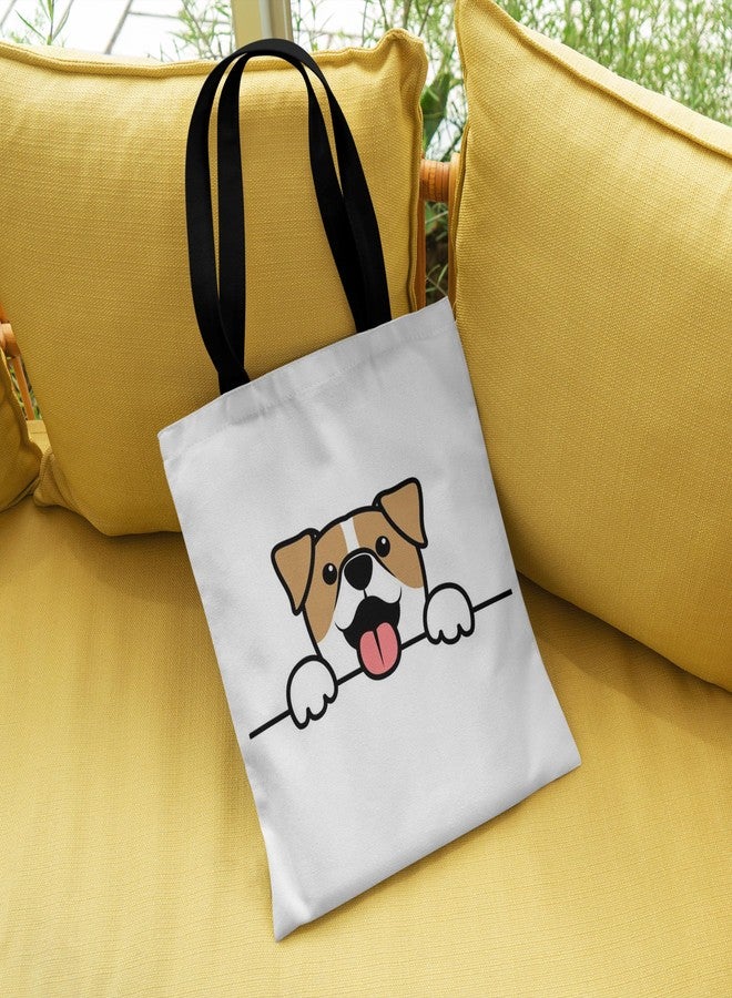 TrendoPrint Shopping/Grocery Bag, Multi-Purpose Bag, Sturdy Canvas Bag With 15Kgs Capacity Tote Bag For Women, College Bag For Girls (BTBN16) - Image 5