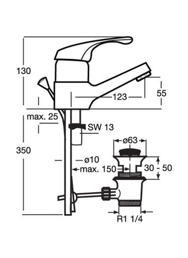 Ideal Standard Sink Mixer 1215  - Image 3