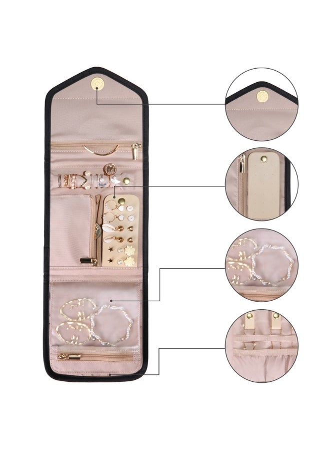 BAGSMART - BAGSMART Black Peri Folding Jewelry Organizer - Image 1