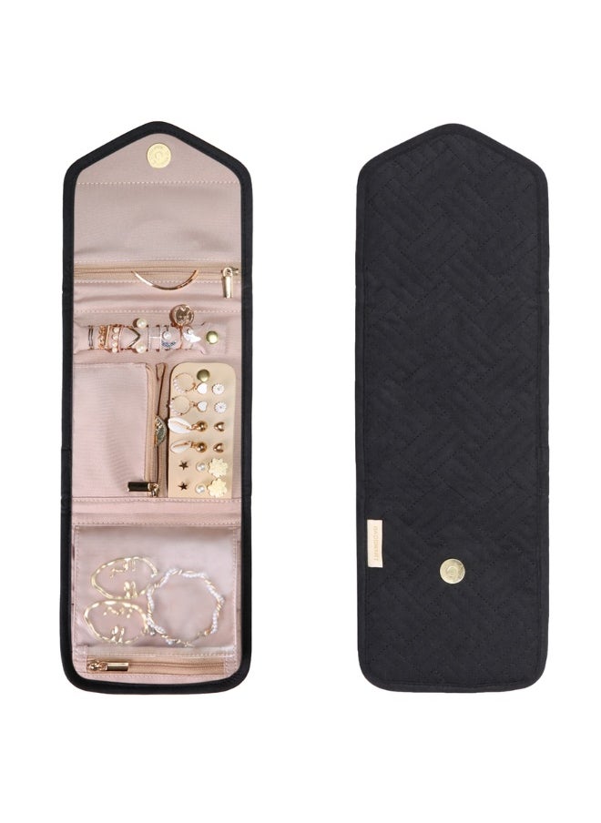 BAGSMART - BAGSMART Black Peri Folding Jewelry Organizer - Image 1
