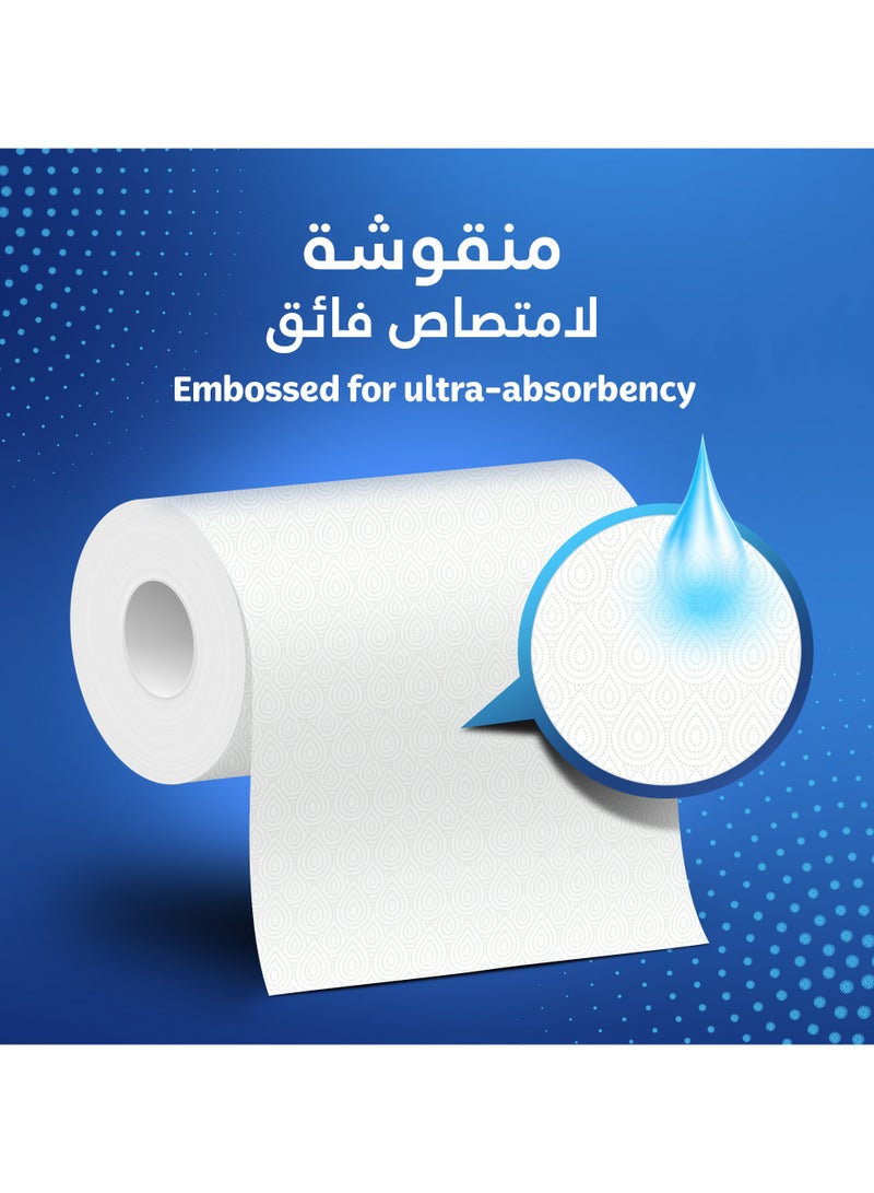 Kleenex ورق مناديل المطبخ متعدد الاستخدامات - لفة كبيرة 80 ورقة - Image 5