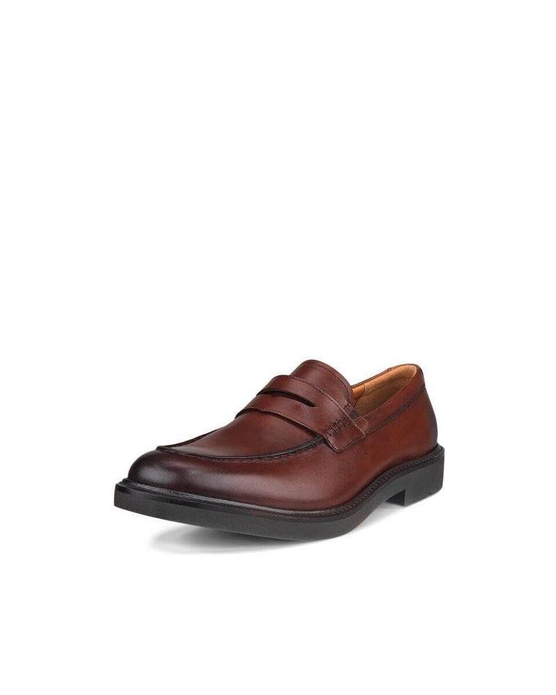 ECCO Mens London Penny Loafer Cognac 77 5