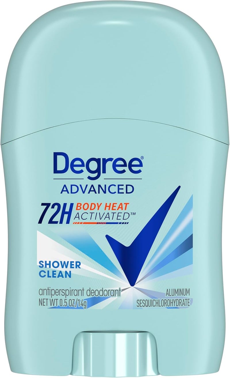 Degree Women Advanced Antiperspirant Deodorant, Shower Clean, 0.5 oz - Image 1