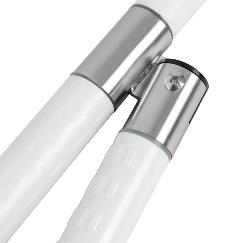 BATH GURU U Shape Heavy Duty High Grade ABS and Stainless Steel Grab Bar Safety Rail Handle for Senior Citizen Wall Mounted Grab Bar for Toilet Bathroom Bathtub (60 CM X 70 CM) - Image 4