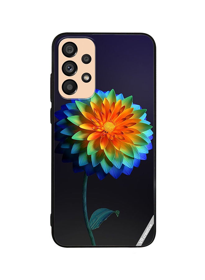 VR CREATIVE Protective Case Cover For Samsung Galaxy A53 5G Flower Design Multicolour - Image 1