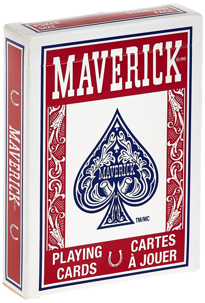 Maverick Standard Index Playing Cards, 1 CT (Colors May Vary) - Image 1