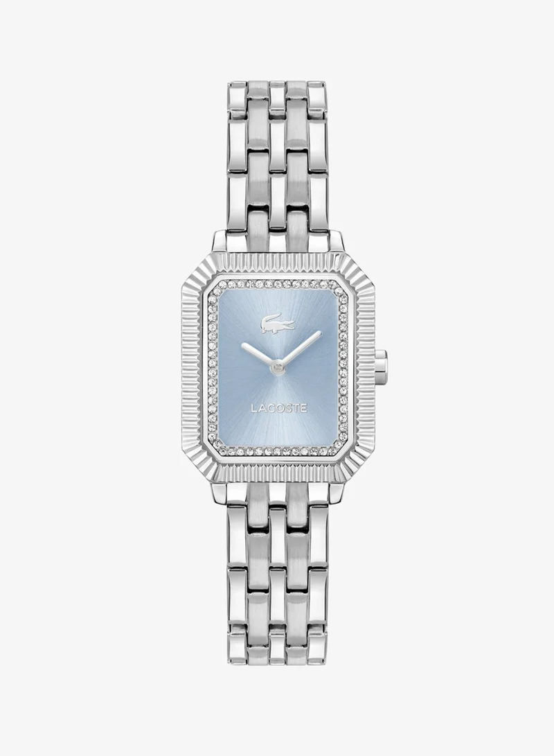 Lacoste  2-Hand Parisienne Collection Quartz Movement Watch For Women With Silver Stainless Steel Bracelet - 2001440 for Women | Best Price UAE