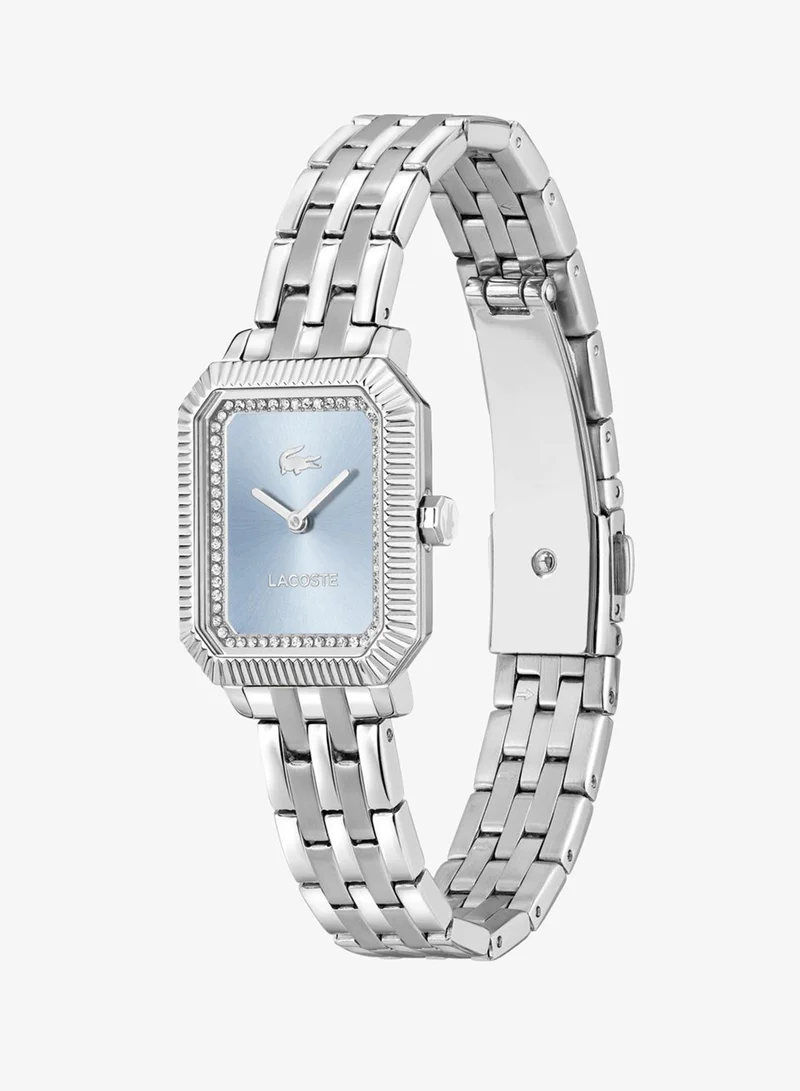 Lacoste  2-Hand Parisienne Collection Quartz Movement Watch For Women With Silver Stainless Steel Bracelet - 2001440 for Women | Best Price UAE